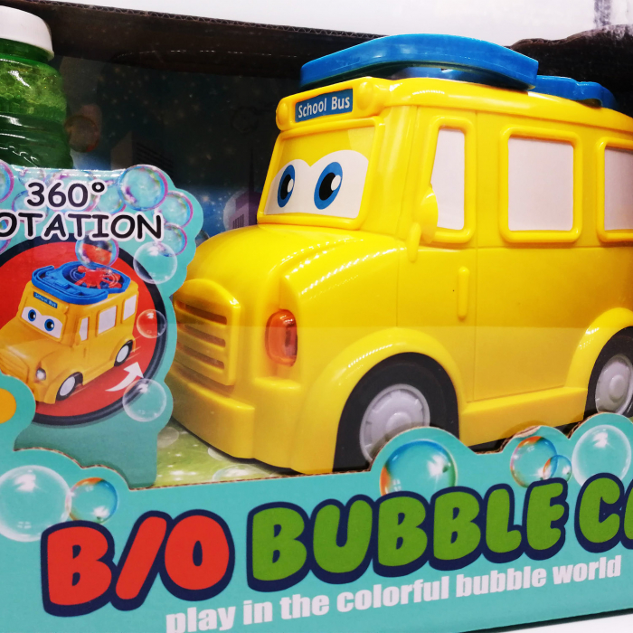 Jucarie de Facut baloane de sapun pentru copii "Bubble Car", cu muzica si lumina si recipient sapun Vision [5]