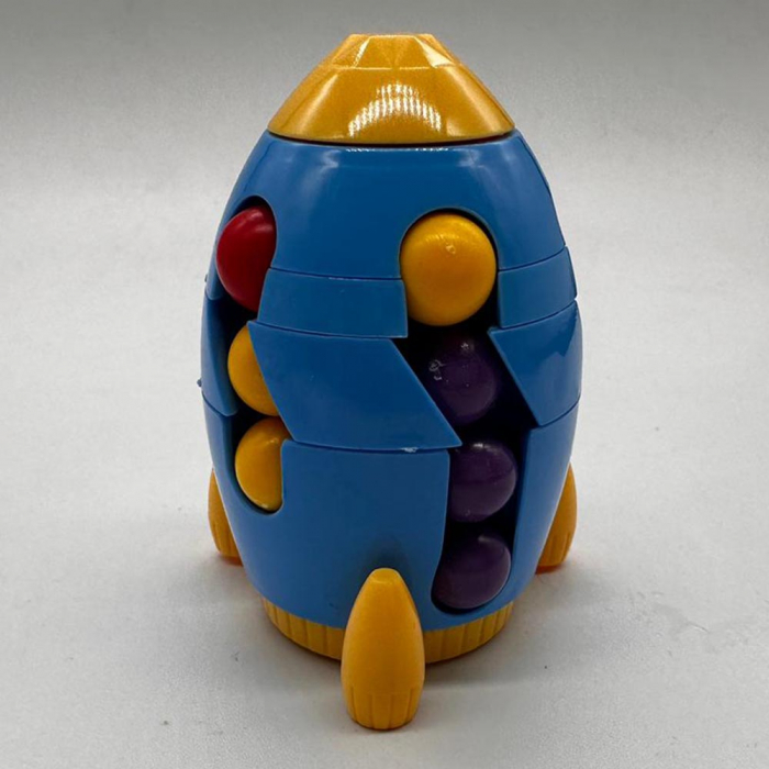 Jucarie educativa Rocket Puzzle Rubick's Cube, 7.5cm, Vision XXI [2]
