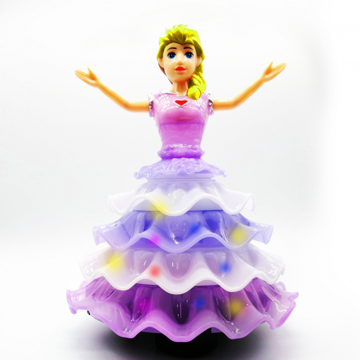 Jucarie interactiva, Wedding Dress Girl Vision, lumineaza si danseaza [2]