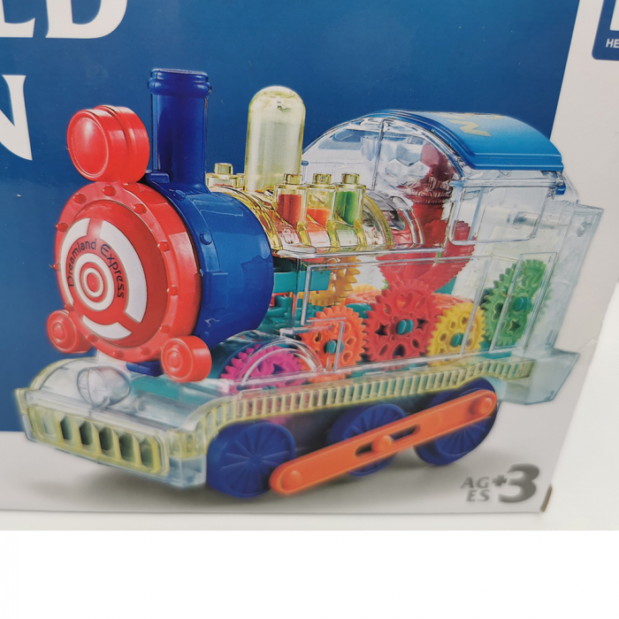 Jucarie Locomotiva cu baterii la cutie 25cm VisionXXI [2]