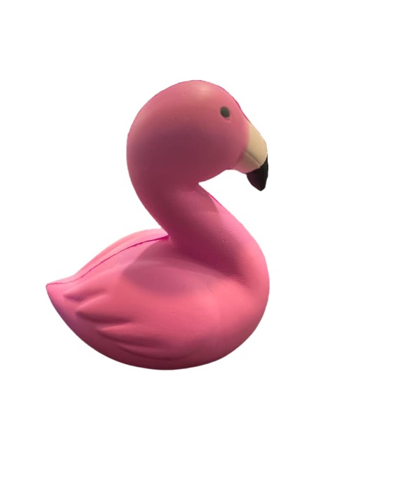 Jucarie squishy, flamingo roz- Vision [4]