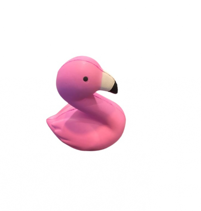 Jucarie squishy, flamingo roz- Vision [2]