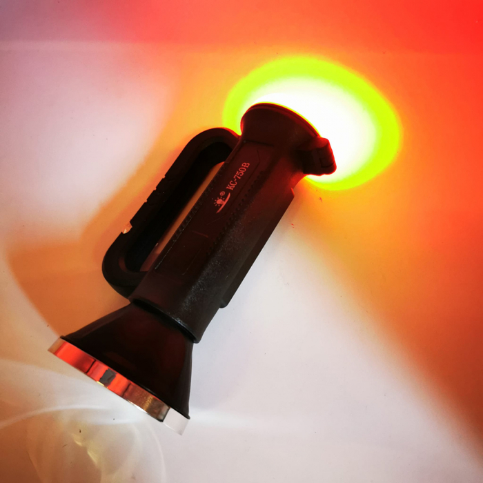 Lanterna Portabila Dual LED Super Night Breaker, incarcare USB si incarcare Solara 5.5V, rezistenta la apa, 17cm, Difuzor 7cm, Modul de veioza, cu lumina rosie de avertizare, VisionXXI [4]