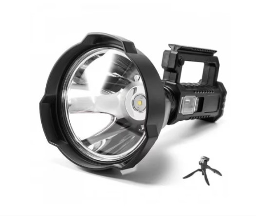 Lanterna/Proiector Reincarcabil USB, ultra-luminos, 2000 W, acumulator Litiu, adaptor USB, rezistent la apa, Diametru Difuzor de Lumina 15 cm, VisionXXI [2]