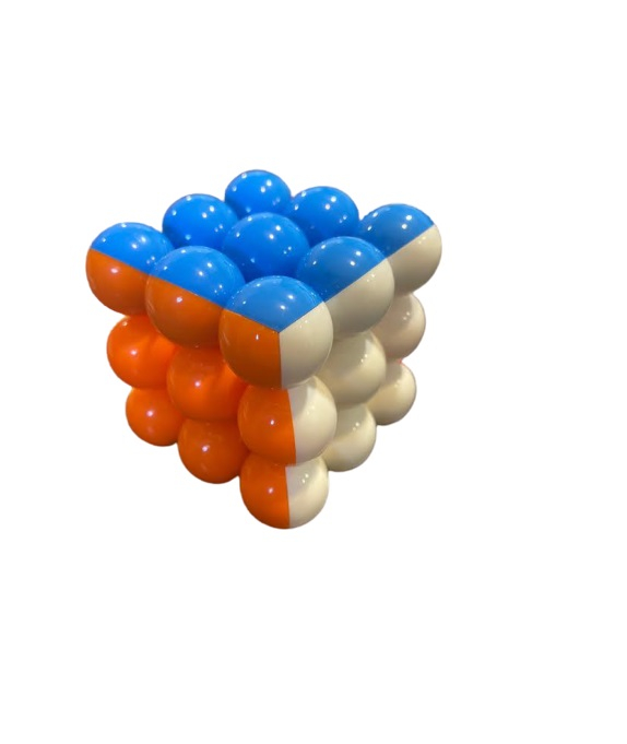 Magic cube Vision, cu  profile rotunde, multicolorate [3]