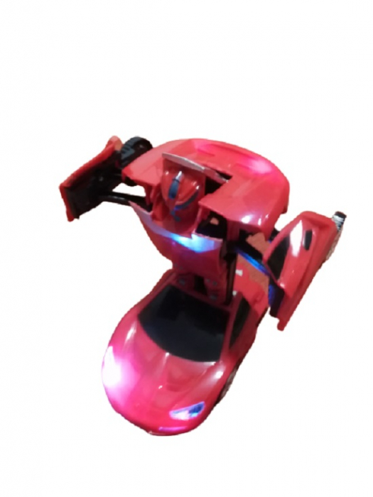 Masina Transformabila in Robot Vision, cu lumini si sunete, 25 cm [5]