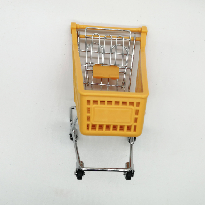 Miniatura Carucior de Cumparaturi Supermarket 15x9x13cm, Vision® [2]