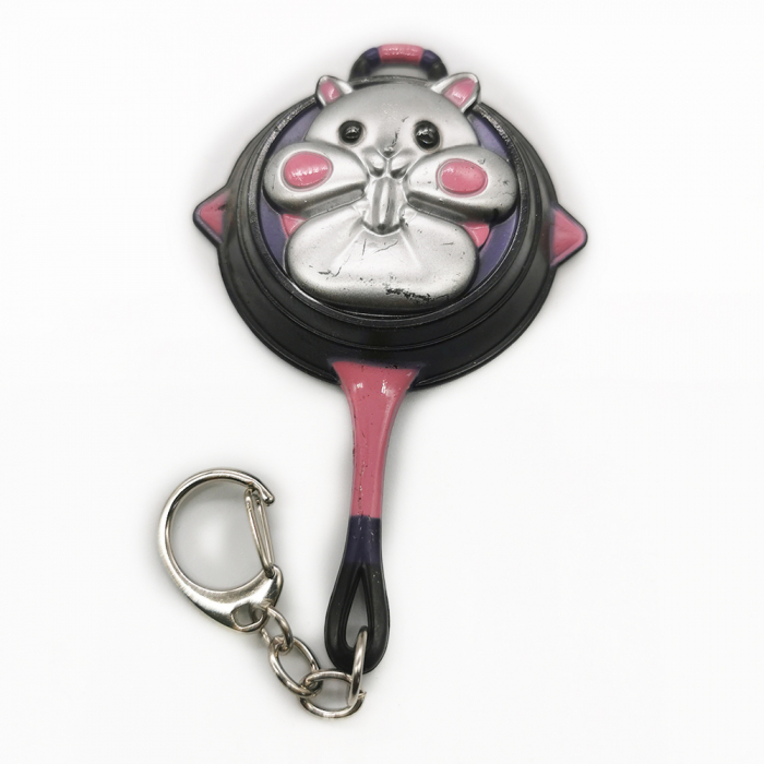 Miniatura de colectie Pusca Sniper 25 cm, Integral din metal, cu luneta, amortizor si trepied demontabile, Model Black Cat negru cu galben, Vision XXI [6]