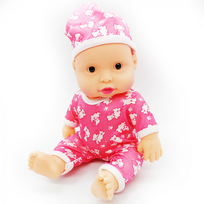 Papusa Bebelus Fetita cu sunete Sweet Baby 25 cm, Vision® [2]