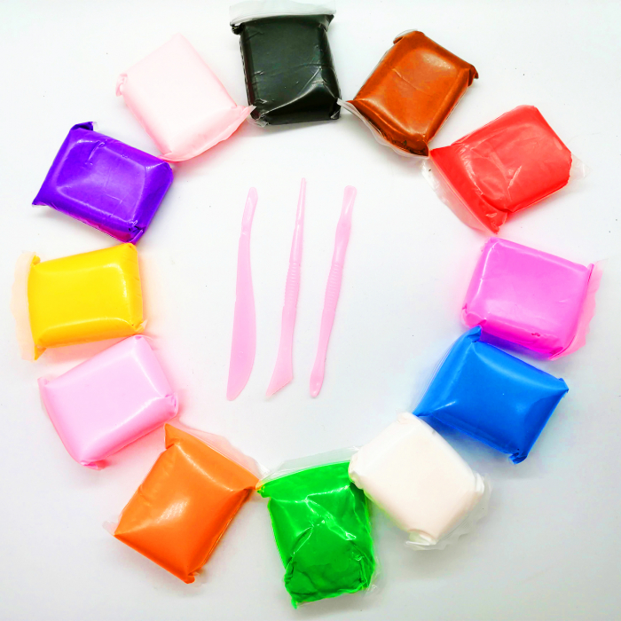Plastilina usoara, Magic Vision, 12 culori [3]