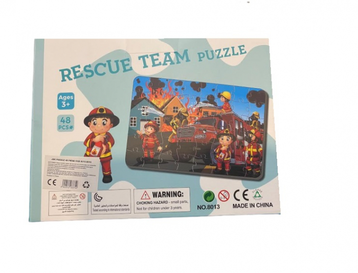 Puzzle 48 de piese Rescue Team Puzzle, 42 x 28 cm -Vision [2]