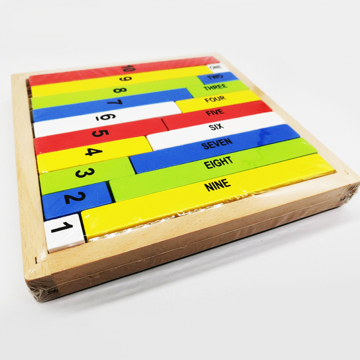 Puzzle lemn Vision, incastru, numerele 20 piese [2]