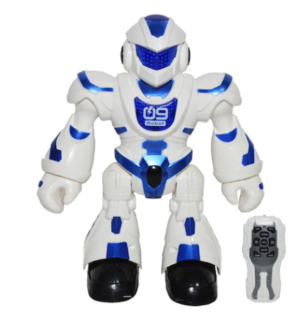 Robot Q9 cu telecomanda Vision emite sunete si lumini, danseaza, inaltime 24 cm, Robentoys [2]