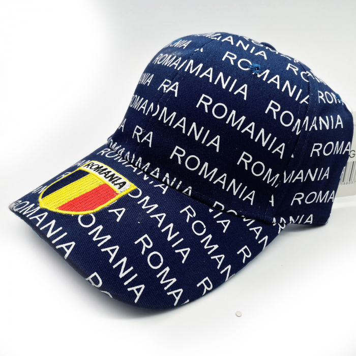 Sapca cu imprimeu Romania si Tricolor, bleumarin, marime universala, Vision XXI [2]