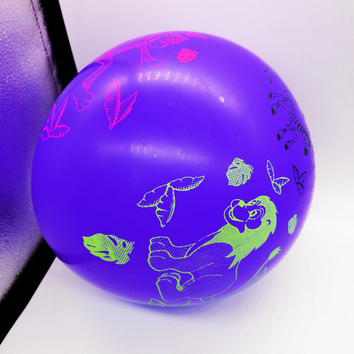 Set 10 baloane Jungle Story Vision, multicolor [3]