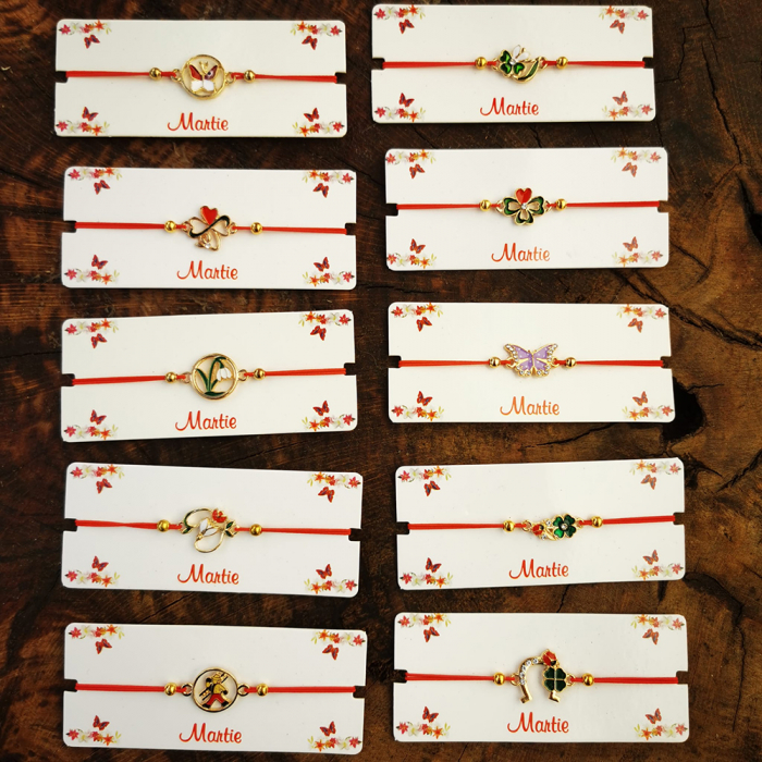 Set 10 Bratari de Martisor, tip Kabbalah K3, reglabile, Diverse Simboluri, Colectia VisionXXI [5]