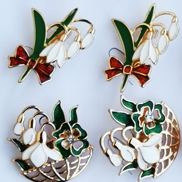 Set 12 brose pentru martisor "Simboluri de Primavara 213" Colectia VisionXXI [4]