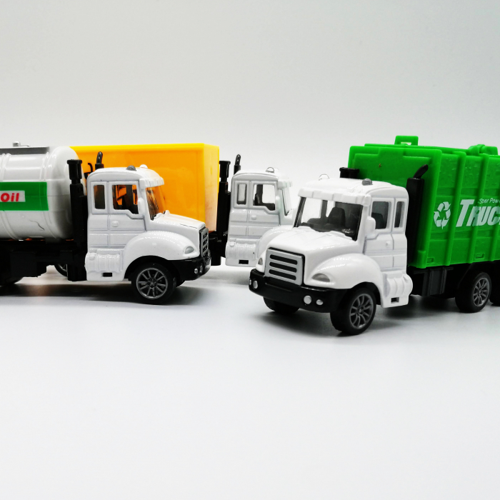 Set 3 masini utilitare Vision, Super City Vehicle, metal [3]