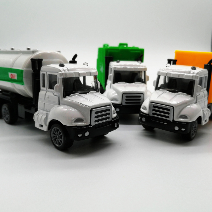 Set 3 masini utilitare Vision, Super City Vehicle, metal [2]
