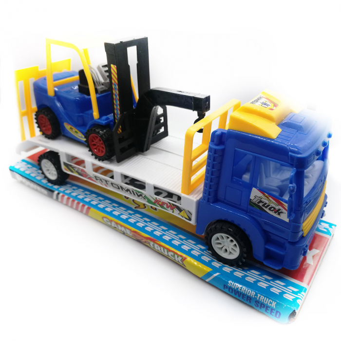 Set camion cu autoutilitara Vision, 28x7x9 cm, multicolor [3]