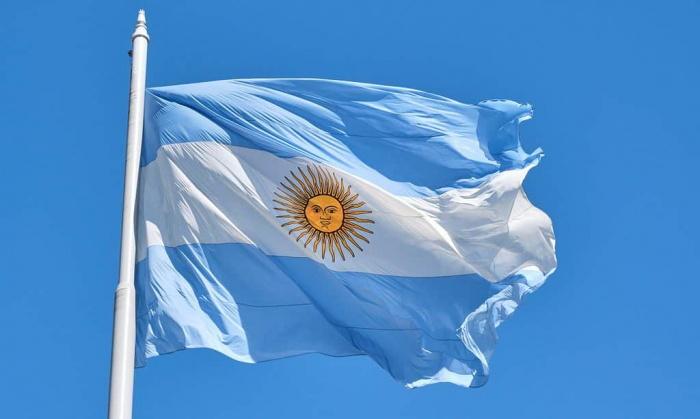 Steag Argentina, dimensiune 150x90cm, poliester, Vision XXI [2]