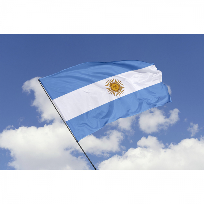 Steag Argentina, dimensiune 150x90cm, poliester, Vision XXI [3]