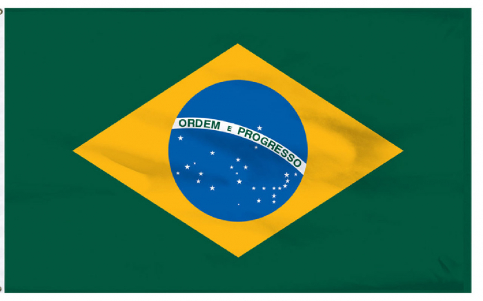 Steag Brazilia, dimensiune 150x90cm, poliester, Vision XXI [2]