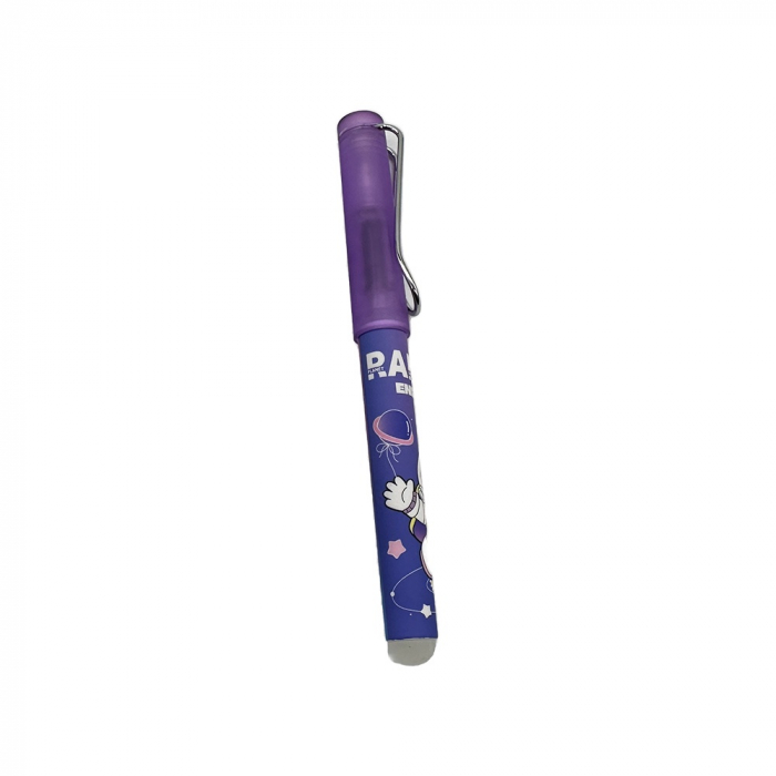 Stilou Plastic cu Penita ascunsa 0209M Astronaut, cu Radiera si Cerneala Termosensibila, cartus de 5cm, Grip ergonomic, Mov, Vision XXI [2]