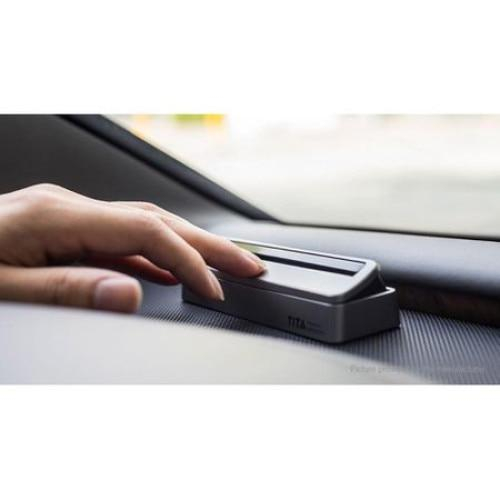 Suport afisare in parbriz numar de telefon auto Negru, 13cm, VisionXXI [2]