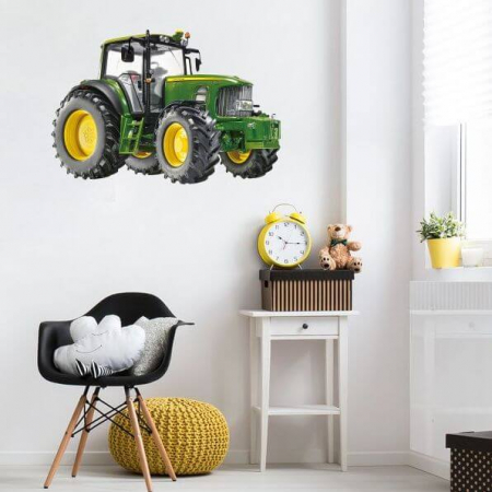 Wallpaper - Autocolant pentru perete - Tractor N.1 - 65 x 95cm