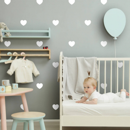Home & Garden - Autocolante pentru perete - Inimioare