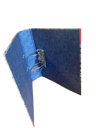 Biblioraft A4 Vision, 8cm, cu Spider-man, albastru [0]