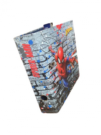 Biblioraft A4 Vision, 8cm, cu Spider-man, albastru [3]