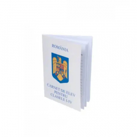 Papetarie - articole scolare - Carnet de Elev Model Nou, pentru legislatia 2022,  pentru Liceu, VisionXXI