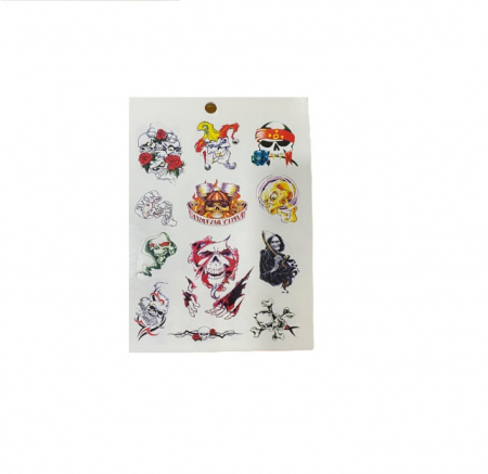 Carnetel cu tatuaje temporare Vision, multicolore [4]