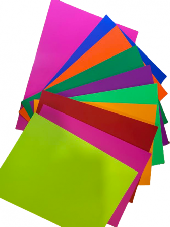 Seturi de artizanat - Carton color A4 Vision, 10/set, 250 gmp, 10 culori