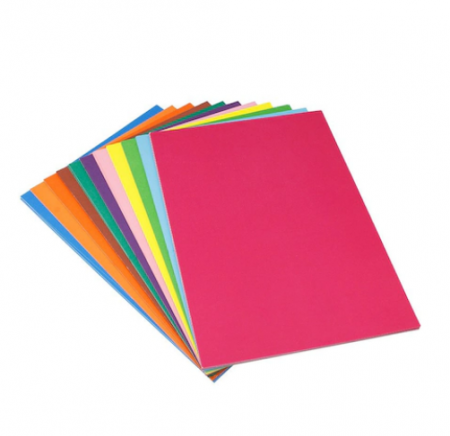 Alte accesorii scolare - Carton colorat A4, top 100 coli, 10 culori, 150 g/mp