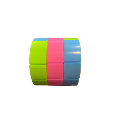 Cilindru rubik Vision, din plastic, multicolor [1]