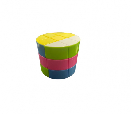 Jocuri de memorie si inteligenta - Cilindru rubik Vision, din plastic, multicolor