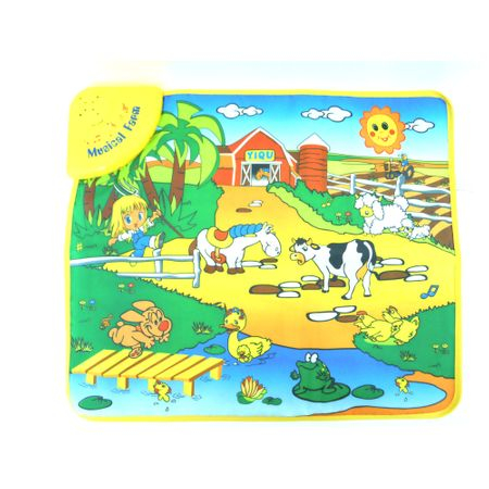 Jucarii si jocuri pentru copii - Covoras de joaca muzical Ferma Animalelor - Vision