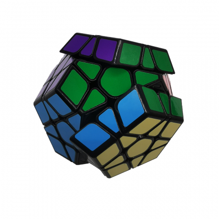 Cub Magic 3x3x3, 12 fete. Mofangge Megaminx QI SpeedCube, 8 cm, VisionXXI [2]