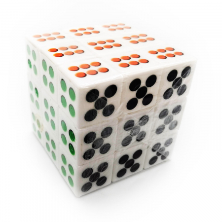 Jocuri de memorie si inteligenta - Cub Rubik DICE Vision  multicolor