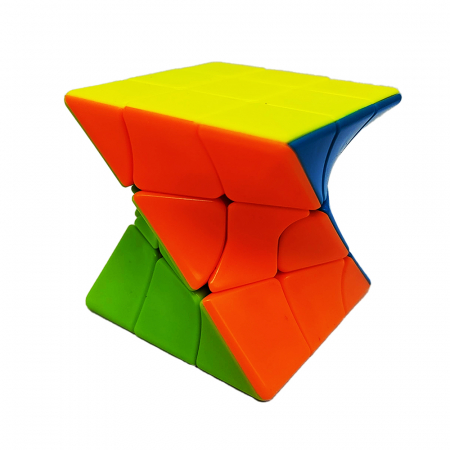 Jocuri de memorie si inteligenta - Cub Rubik Twisty Brain 3x3x3, 60mm, VisionXXI