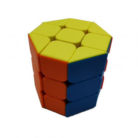 Jocuri de memorie si inteligenta - Cub tip Rubick, Cilindru Octagonal Magic, 3x3x3, Brain Challange, 5.5cm, VisionXXI