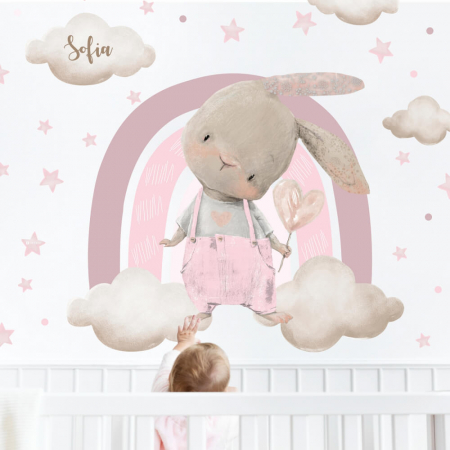 Home & Garden - Decorațiuni pentru perete - Iepurași pentru camera copiilor