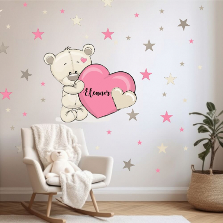 Home & Garden - Decorațiuni pentru perete - Ursuleț cu inimă