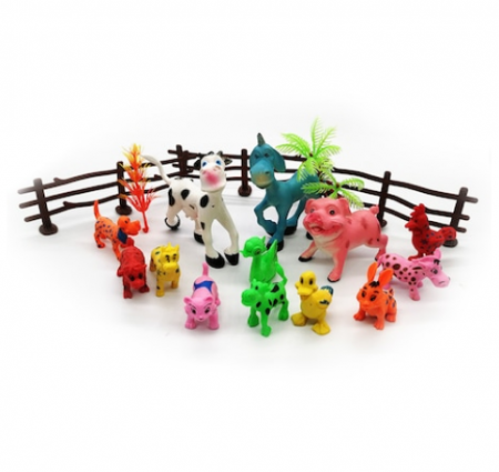 Figurine animale, "Animales Granja", 17 buc/set [1]