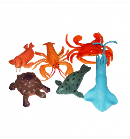 Figurine - Figurine animale marine - 6 buc/set