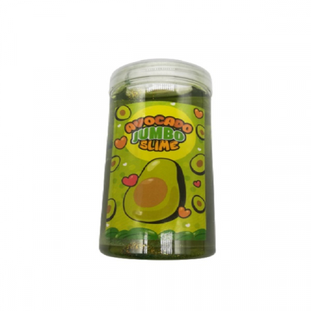 Pasta, lut si nisip modelabil - Gelatina Avocado Jumbo Slime Vision, tub de 12 cm, 220ml