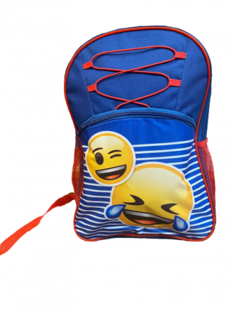 Ghizdan pentru scoala Vision, model emoji, multicolor [1]